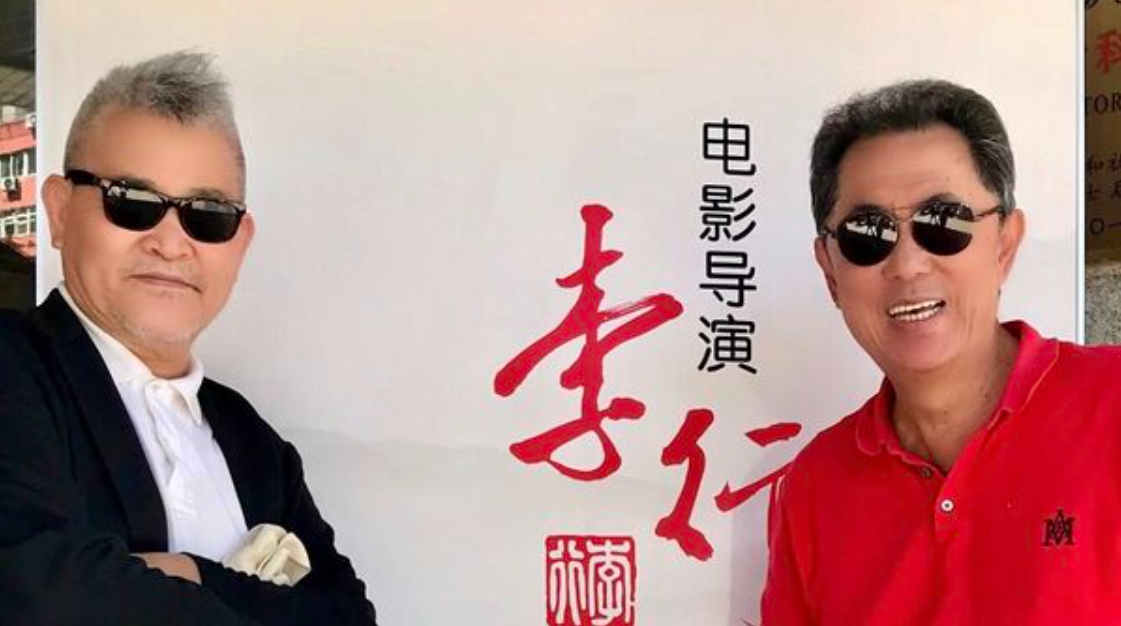 朱延平（右）發文緬懷吳功（左）。（圖／翻攝朱延平臉書）